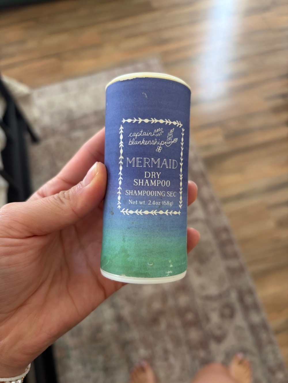 Mermaid Dry Shampoo - Blue/Green